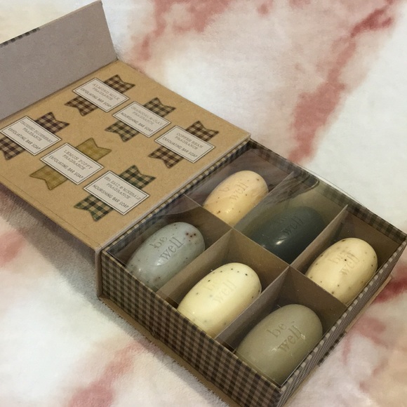 Simply Be Well Set of 6 Exfoliating Scented Vegie Based Soaps 12oz NWT Boxed Set - Picture 15 of 16